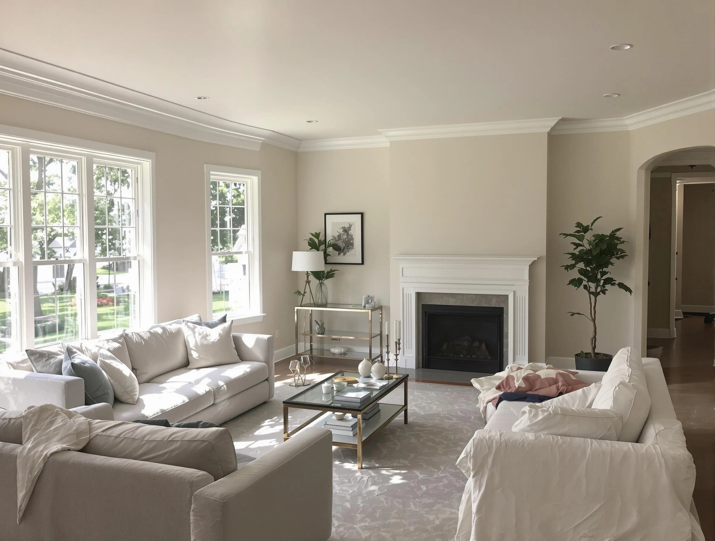 Interior painting by North Olmsted House Painters experts in North Olmsted, OH